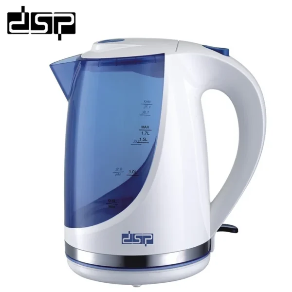 JARRA ELECTRICA KK1111 1.7L 1880W-2200W AZUL Y BLANCO, 220V