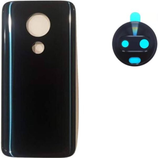 LENTE CAMARA MOTOROLA G7 PRETO(SO VIDRO)