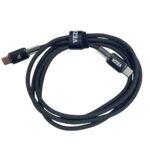 USB TIPO C/TIPO C VD03 60W 1.2M PRETO VEZR
