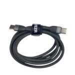 USB TIPO C/TIPO C VD02 60W 1.2M PRETO VEZR