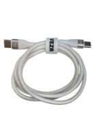 USB TIPO C/TIPO C VD02 60W 1.2M BRANCO VEZR