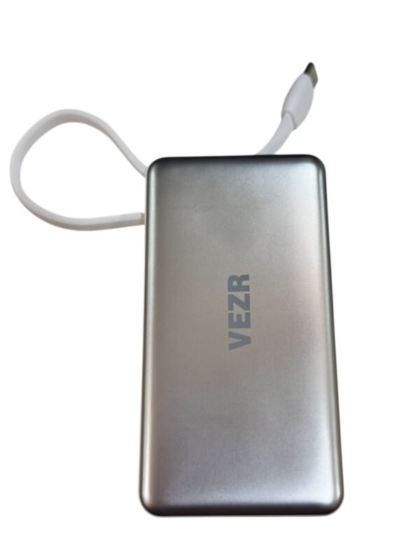 BATERIA EXTERNA (10000MAH) VP01 35W BRANCO VEZR