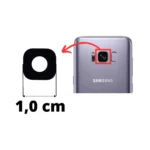 LENTE CAMARA SAMSUNG S8 CINZA(COMPLETO)