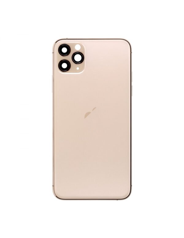 CHASIS IPHONE 11 PRO-MAX DOURADO (COMPLETO)