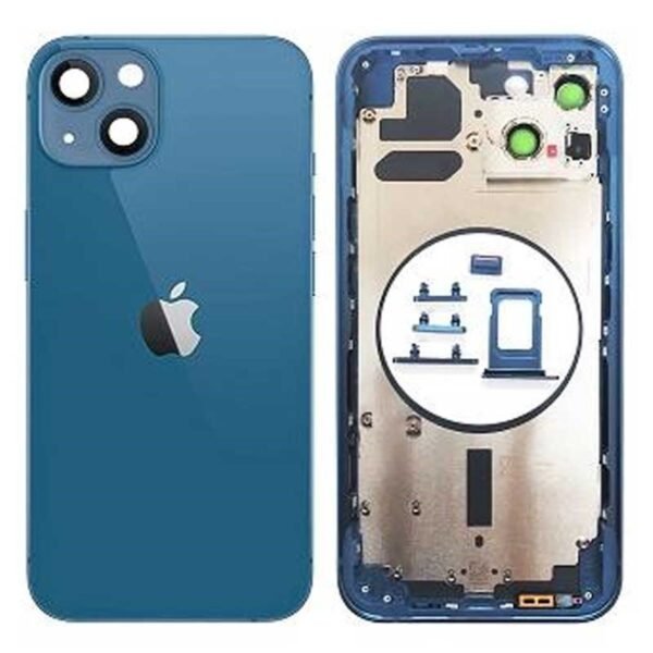 CHASIS  IPHONE 13 AZUL(COMPLETO)