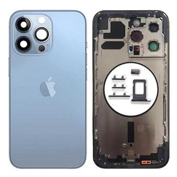 CHASIS IPHONE 13 PRO AZUL(COMPLETO)