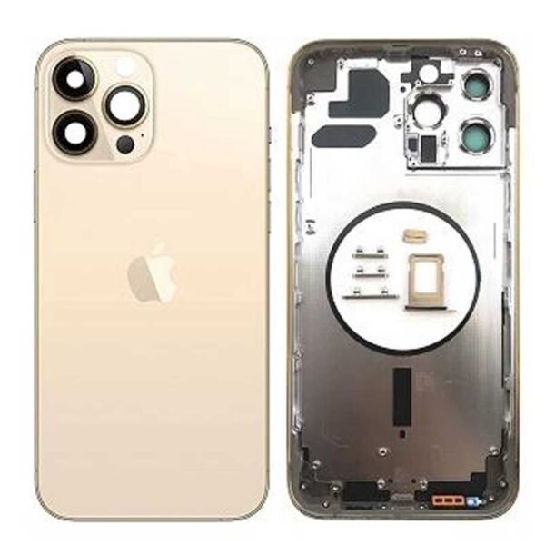 CHASIS IPHONE 13 PRO MAX DOURADO(COMPLETO)