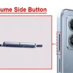 BOTÓN LATERAL MOTOROLA G53 PRETO