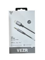 ADAPTADOR AUXILIAR VZ-012 P2/LIGHTNING 3.5MM VEZR - Imagen 2
