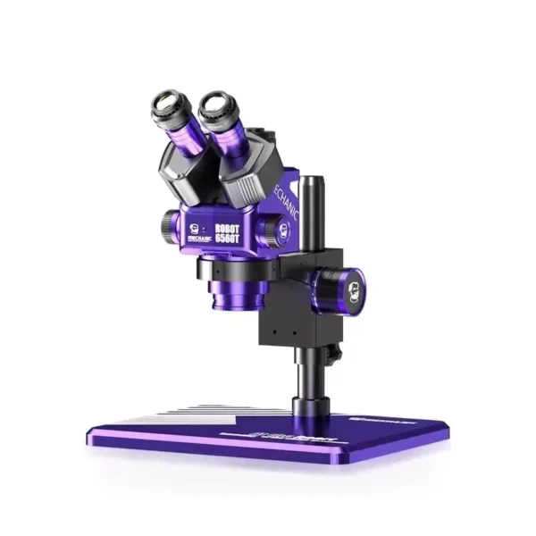 MICROSCOPIO TRINOCULAR ROBOT 6560T-B11 MECHANIC LILA