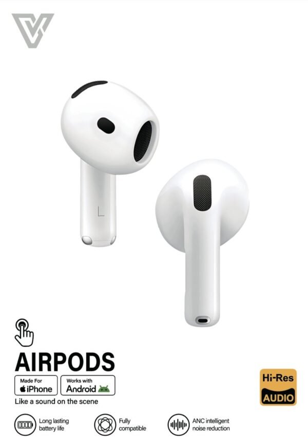 AURICULAR VEZR BLUETOOH AIR-PODS BLANCO