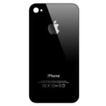 TAPA TRASERA IPHONE 4G NEGRO