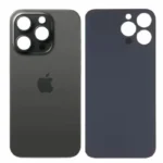 TAPA TRASERA IPHONE 15 PRO NEGRO