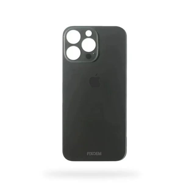 TAPA TRASERA IPHONE 16 PRO MAX NEGRO