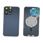 TAPA TRASERA IPHONE 15 PRO MAX AZUL CON FLEX NFC