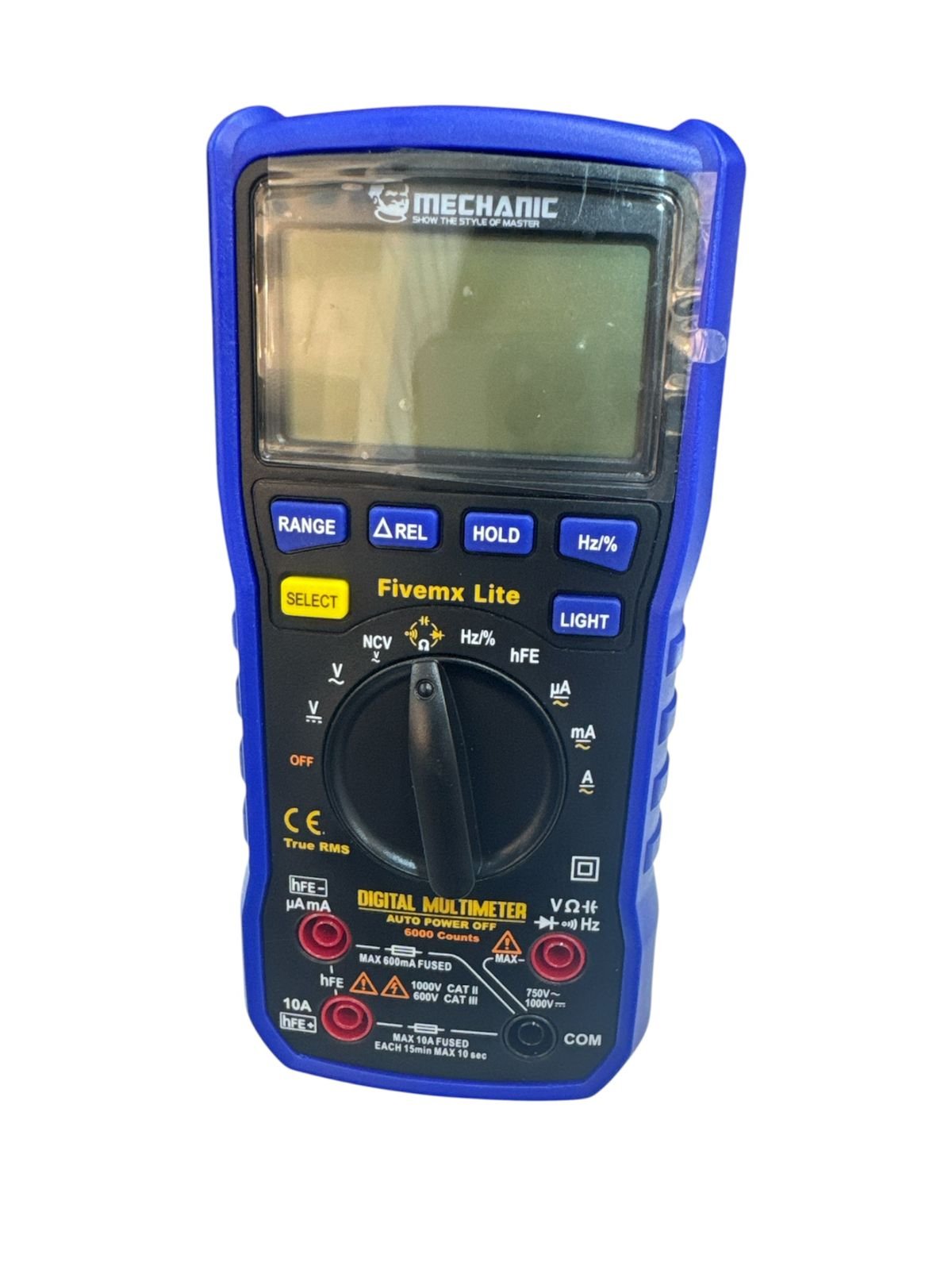 258362-2 MULTIMETRO DIGITAL FOUR-BIT FIVEMX LITE MECHANC - Imagen 2