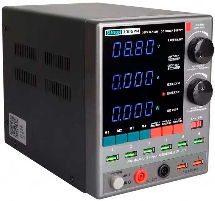 195632-1 MULTI FUENTE DIG SUGON 3005PM (30V/5A) - Imagen 1