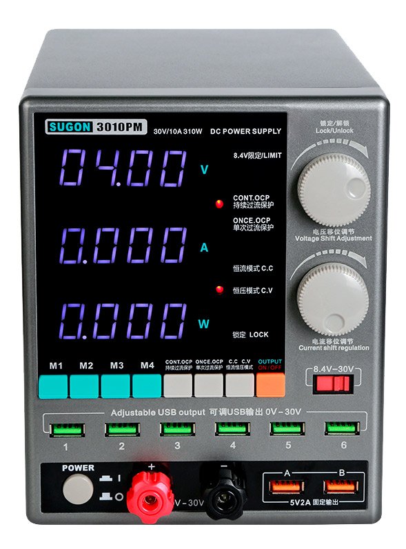 223095-2 MULTI FUNTE DIG SUGON 3010PM (30V/10A) - Imagen 2