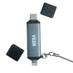 ADAPTADOR OTG JT-DK010 (2 EN 1) VEZR USBC/LIGHTNING