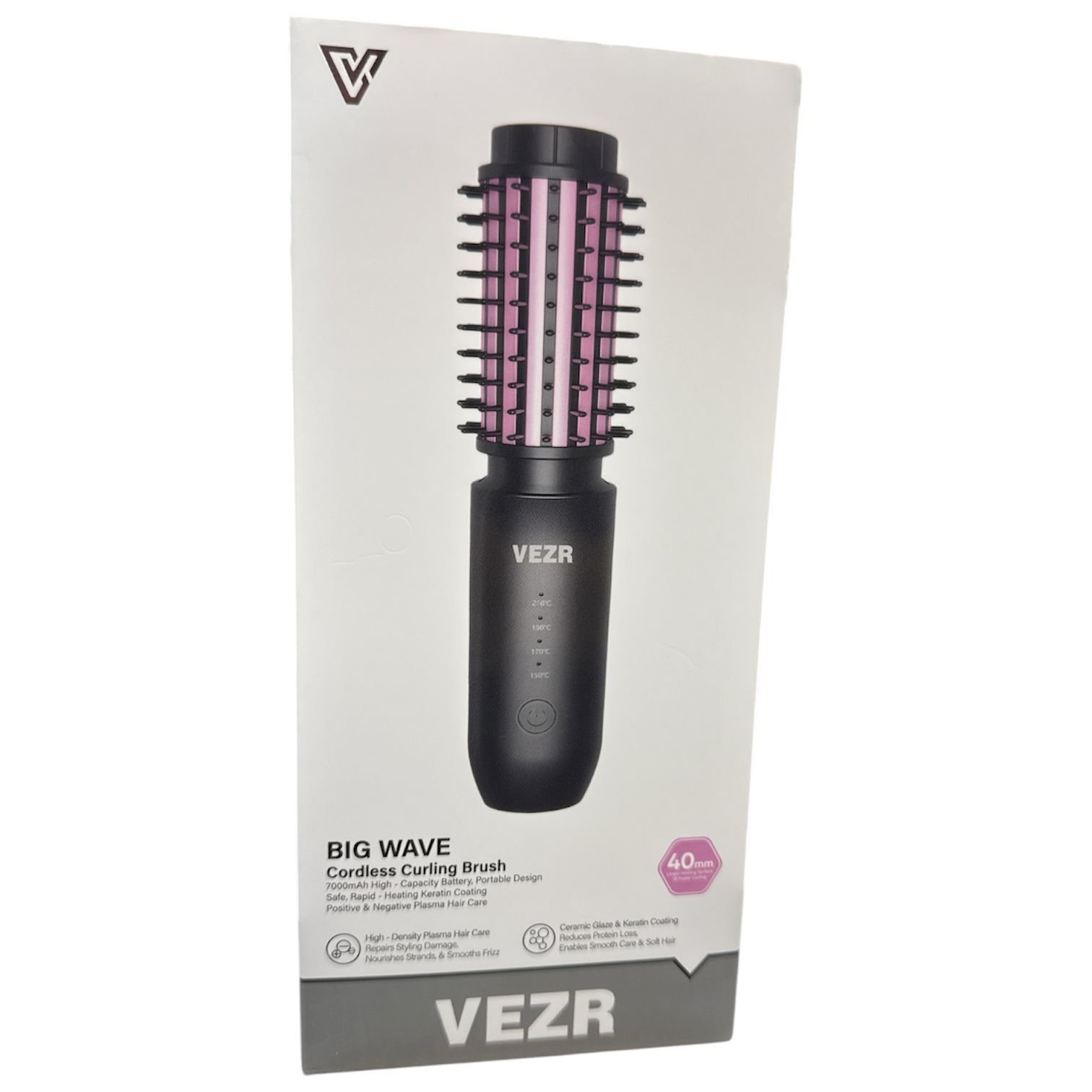 263099-2 ESCOVA ELETRICA PARA ONDAS  VEZR GT-2305 - Imagen 2