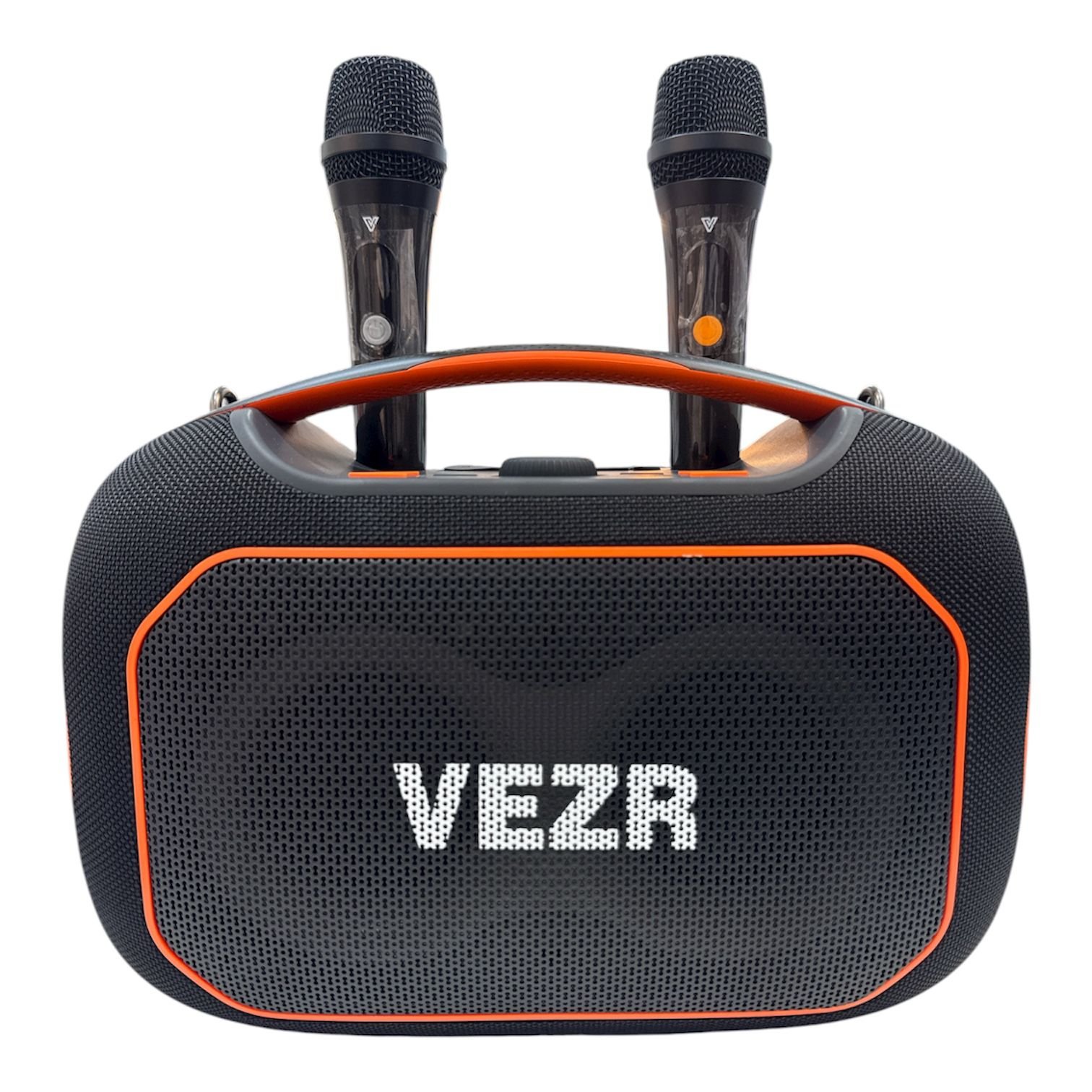263112-1 SPEAKER 160W CON 2 MICROFONOS VEZR VZ-6300 - Imagen 1