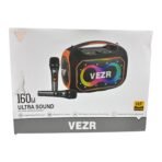 SPEAKER 160W CON 2 MICROFONOS VEZR VZ-6300 - Imagen 3
