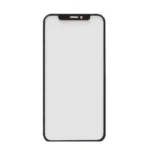 VIDRIO IPHONE X NEGRO CON OCA