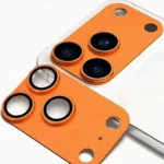 LENTE DE CAMÁRA IPHONE 17 PRO MAX LARANJA(COMPLETO)