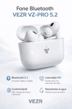 AURICULAR VEZR BLUETOOH VZ-AIR PODS - Imagen 2