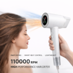 SECADOR DE CABELO 110000RPM R-2 VEZR - Imagen 2