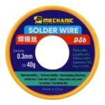 HILO ESTANHO DS6 (0.3MM) 40G MECHANIC