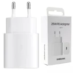 ADAPTADOR TOMADA-C SAMSUNG 25W (ORIGINAL) BLANCO