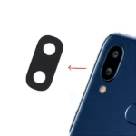 LENTE CAMERA SAMSUNG A10S/A107 PRETO(SO VIDRO)