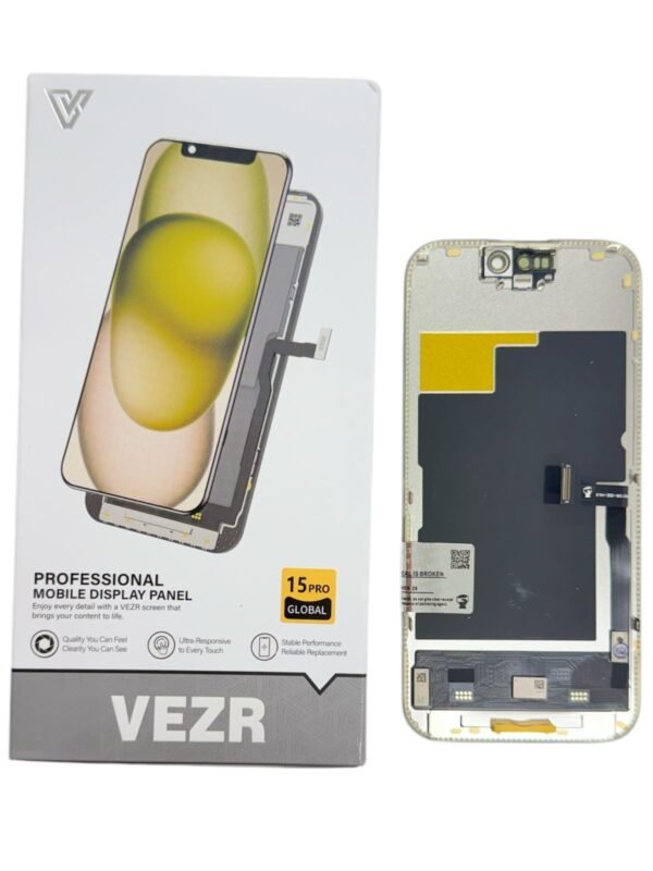 DISPLAY IPHONE (VEZR) 15 PRO(GLOBAL/OLED) AUTOPROGRAMABLE
