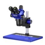 MICROSCOPIO TRINOCULAR SUPER XS-B3 (AZUL/PRETO)MECHANIC