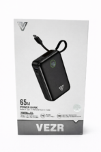 BATERIA EXTERNA (20000MAH) VZ-A16 65W VEZR - Imagen 2