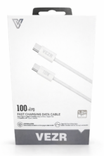 CABLE TIPOC/TIPOC VZ-054 100W 1.2M BRANCO VEZR - Imagen 2