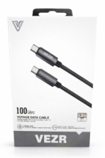CABLE TIPOC/TIPOC VZ-055 100W 1.2M PRETO VEZR - Imagen 2