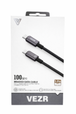 CABLE TIPOC/TIPOC VZ-056 100W 1.2M PRETO VEZR - Imagen 2