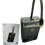 BATERIA EXTERNA (20000MAH) VZ-A20 45W NEGRO VEZR