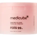 Almofadas Tônicas Medicube PDRN Pink Collagen Toning Gel Toner - 120ML