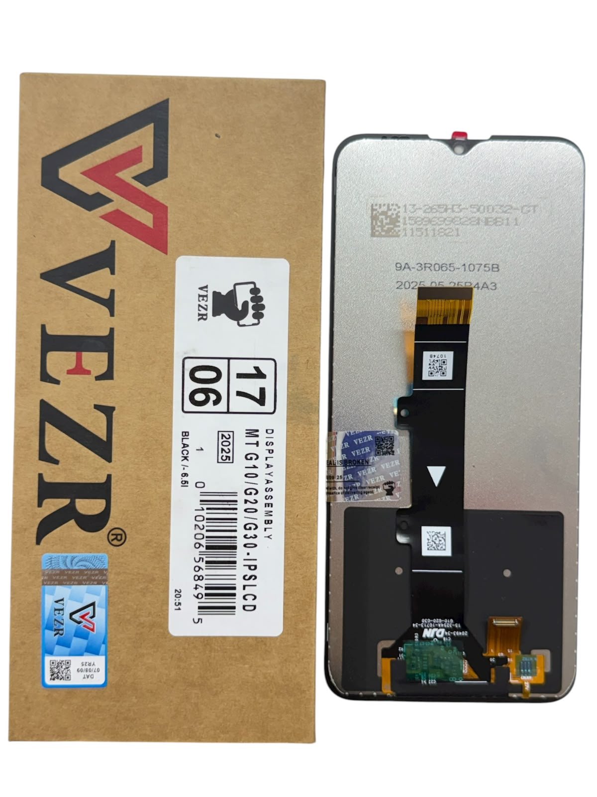 191213 DISPLAY MOTOROLA G10/G20/G30 SIN ARO ORIGINAL VEZR - Imagen 1