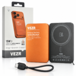 BATERIA EXTERNA (5000MAH) VZ-C70 ORANGE 15W SUPER SLIM
