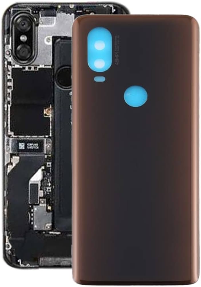 136592 TAPA BATERIA MOTOROLA P40/ONE VISION BRONZE - Imagen 1
