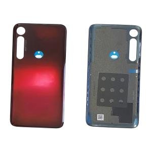 142185 TAPA BATERIA MOTOROLA G8-PLUS ROJO - Imagen 1