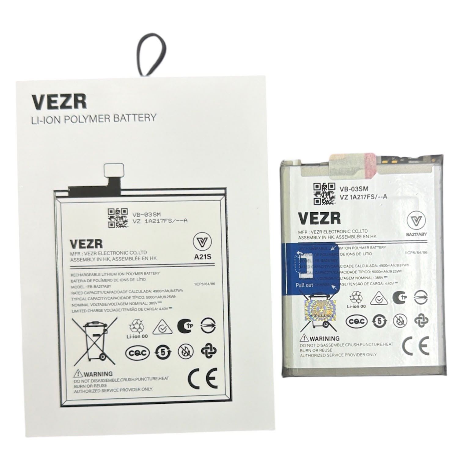 230969 BATERIA VEZR SAMSUNG A21S/A13 4G/A02/A12(BA217) - Imagen 1