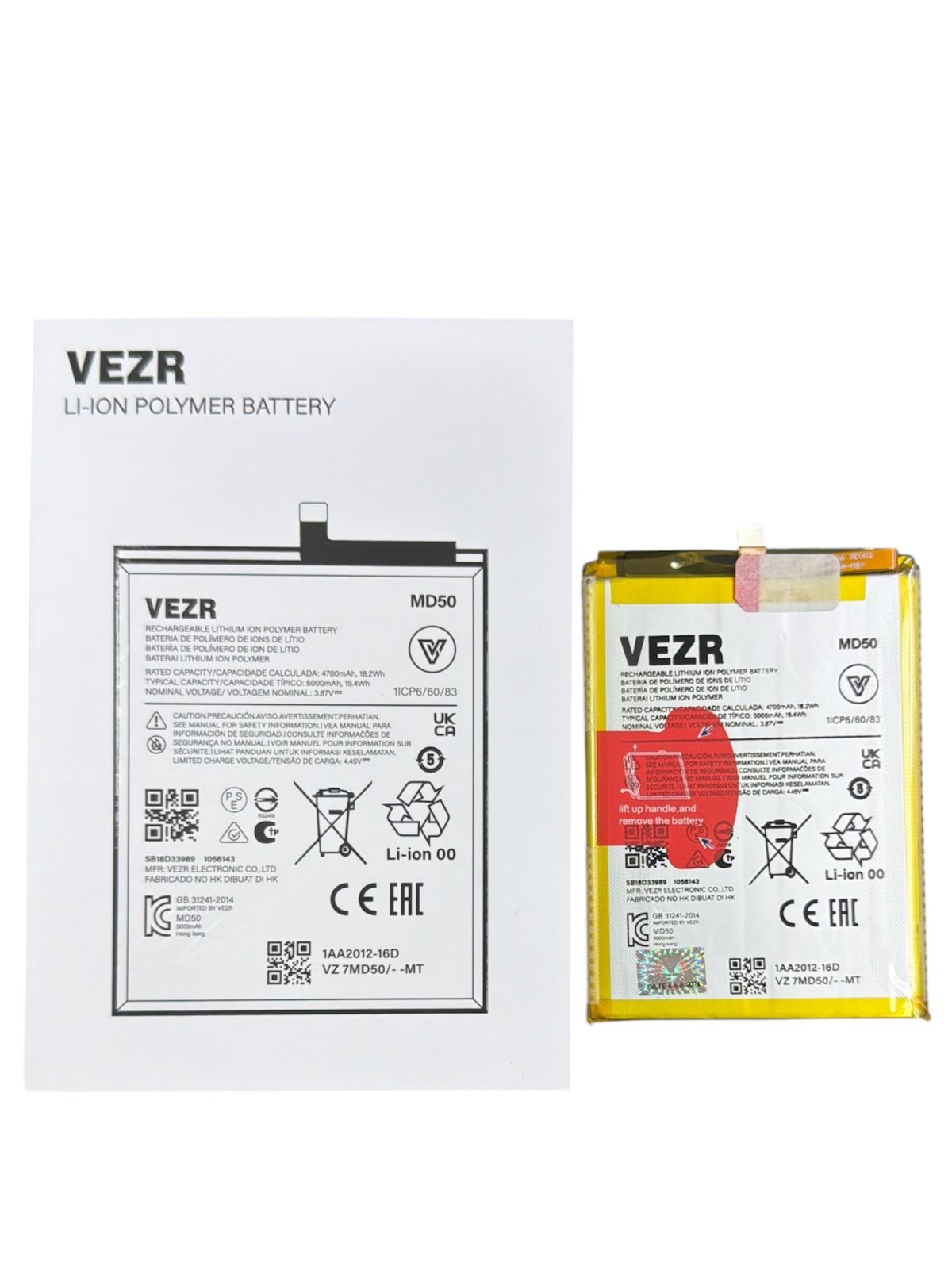 235133 BATERIA VEZR MOTOROLA MD50 - Imagen 1