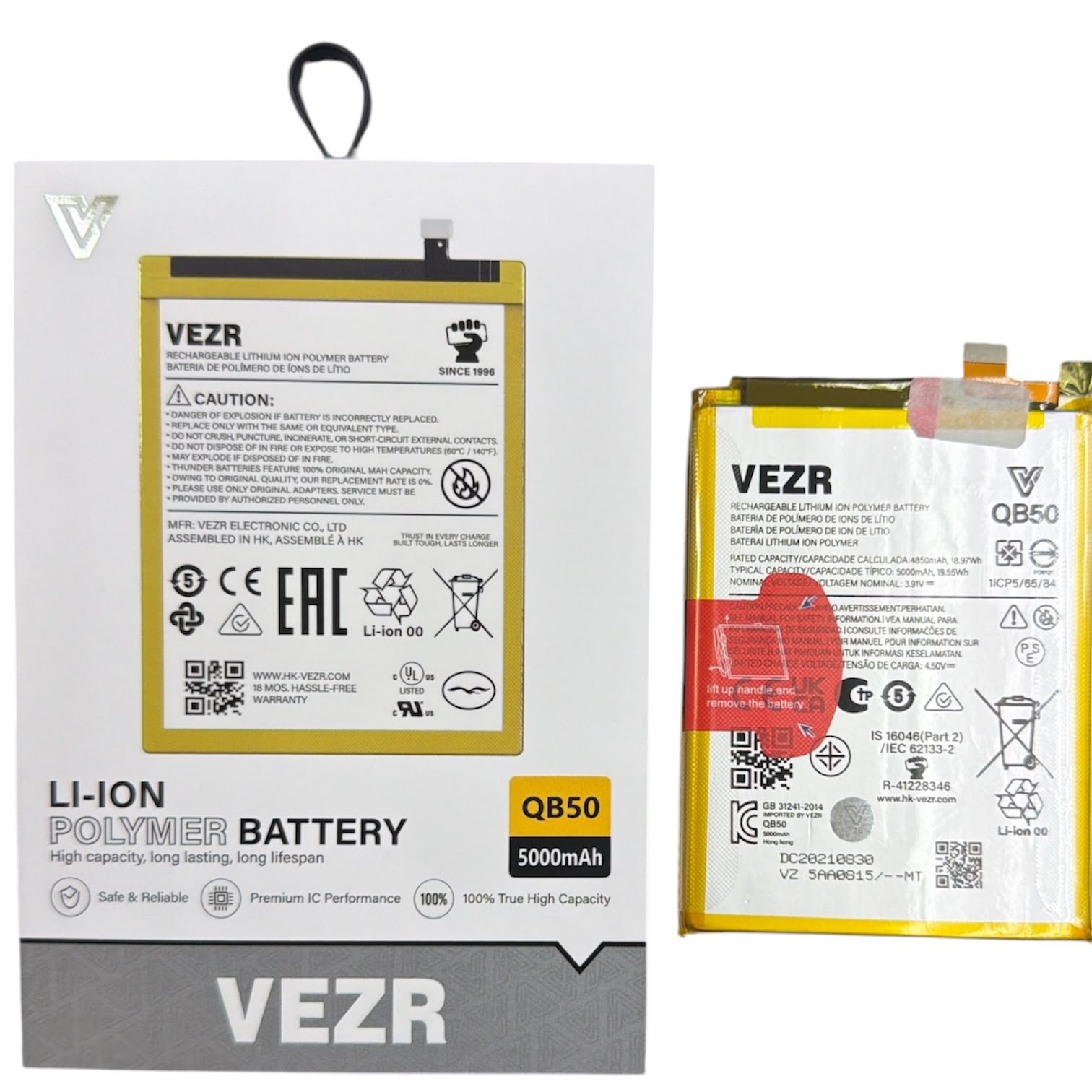 235199 BATERIA VEZR MOTOROLA QB50 G84 - Imagen 1