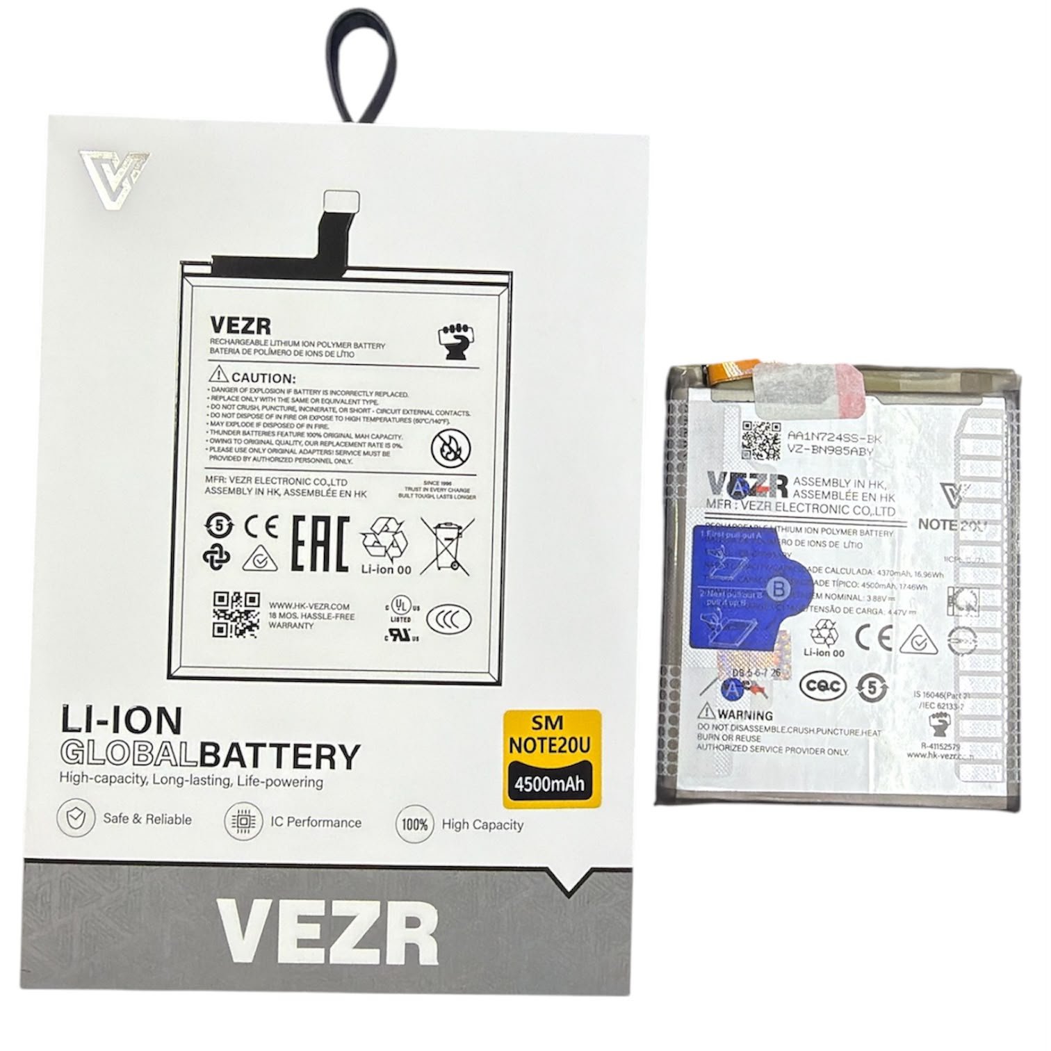 239003 BATERIA VEZR SAMSUNG NOTE 20 ULTRA(EB-BN985ABY) - Imagen 1