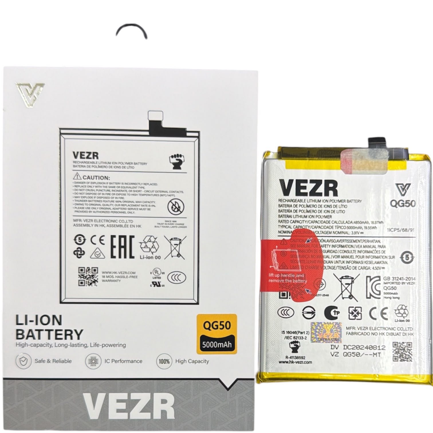 254336 BATERIA VEZR MOTOROLA QG50 G35 5G - Imagen 1